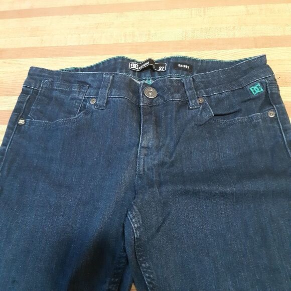 DC Denim Skinny Mid Rise Jeans size 27 - Picture 15 of 16